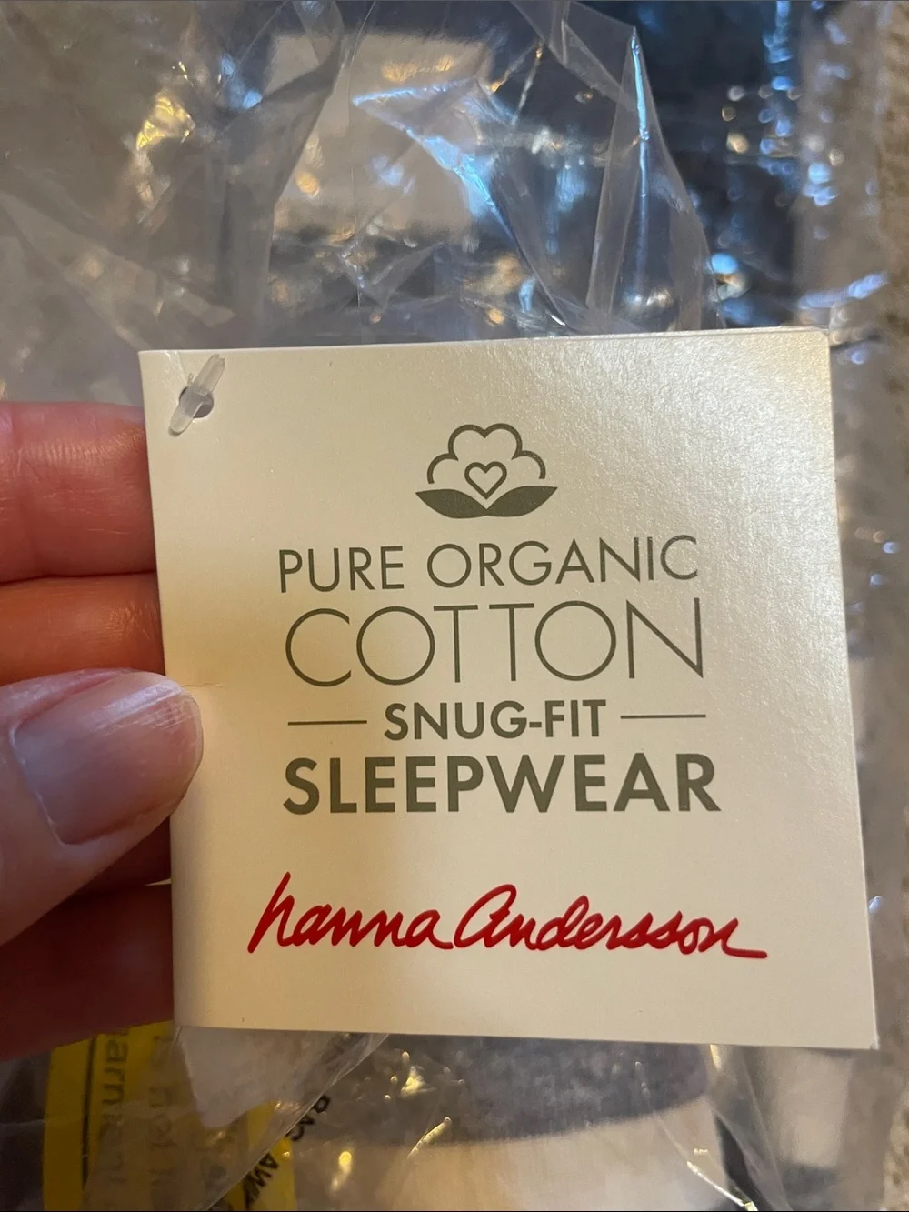 Hanna Anderson Organic Snug-fit sleep ware.  Size 3 NWT